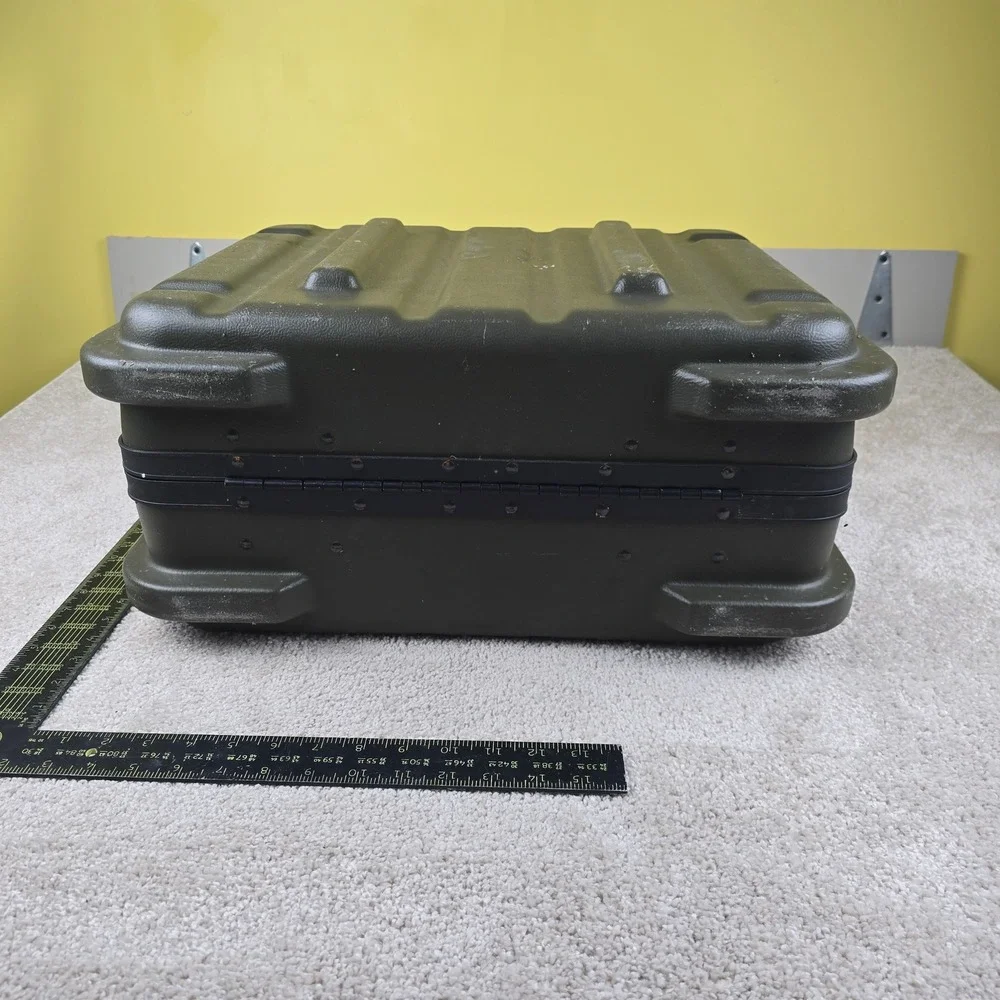 Jensen Tool Case Olive Drab Hard Shell Technician Briefcase Combination Lock